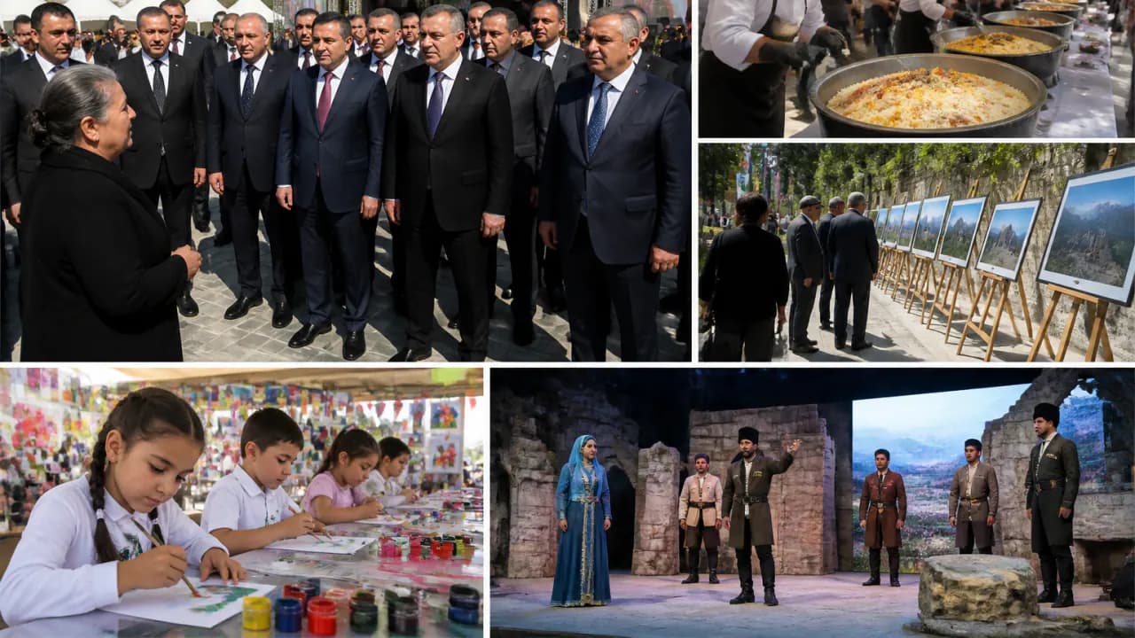Zəngilan Şəhəri Günü Silsilə Tədbirlərlə Qeyd Olunur