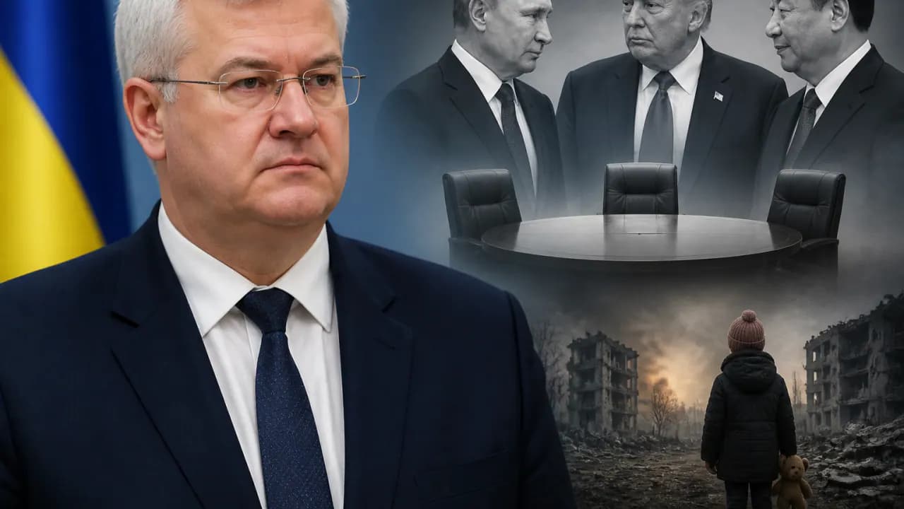 Ukrayna XİN rəhbəri Sibiqa Putinin Tramp və Si Cinpinlə üçtərəfli görüş təklifinə etiraz edib