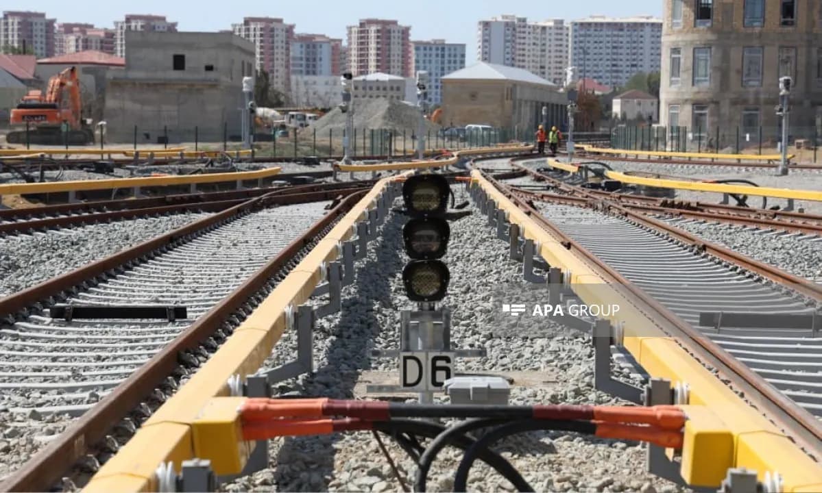 Bakı metrosunun “Dərnəgül” elektrik deposu qismən istifadəyə verildi, ilk qatar qəbul olundu